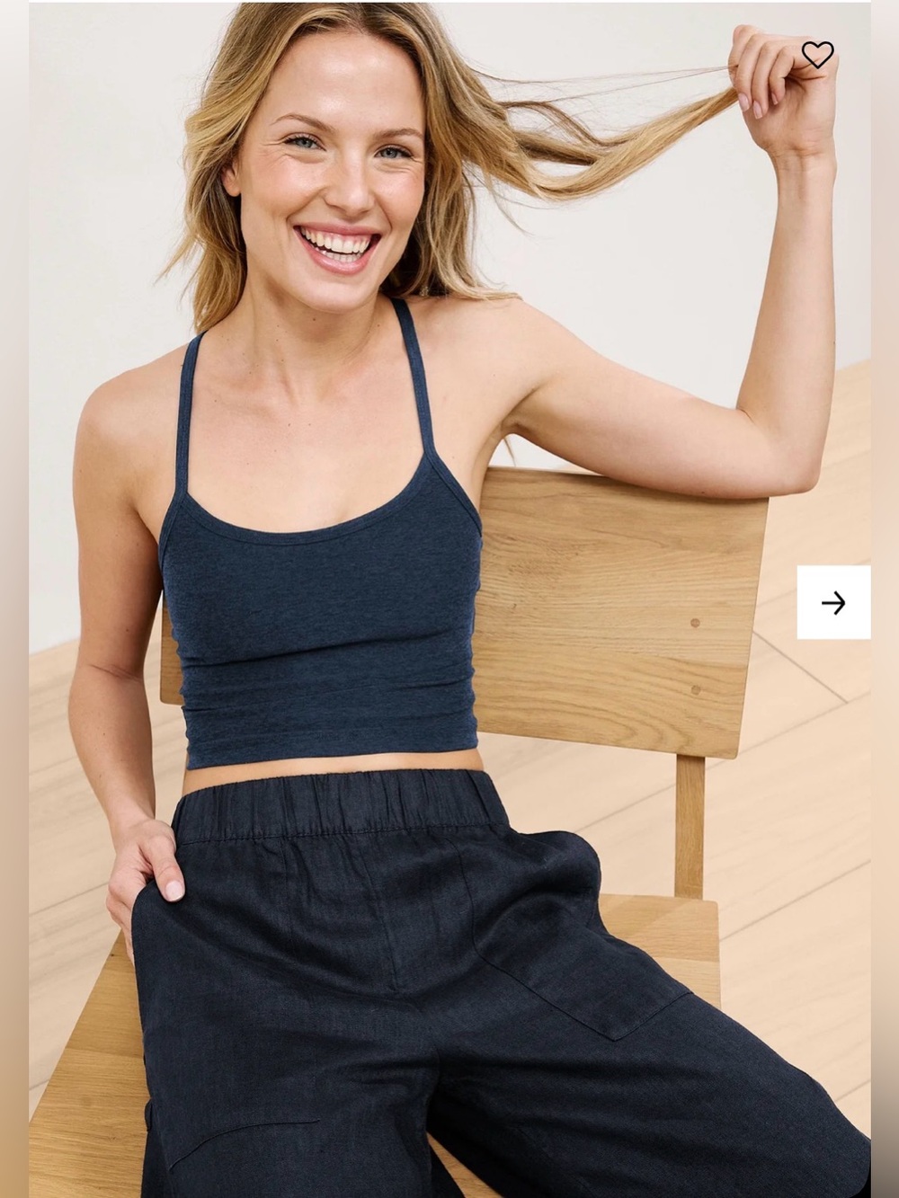 Beyond Yoga | Slim Cropped Tank | M